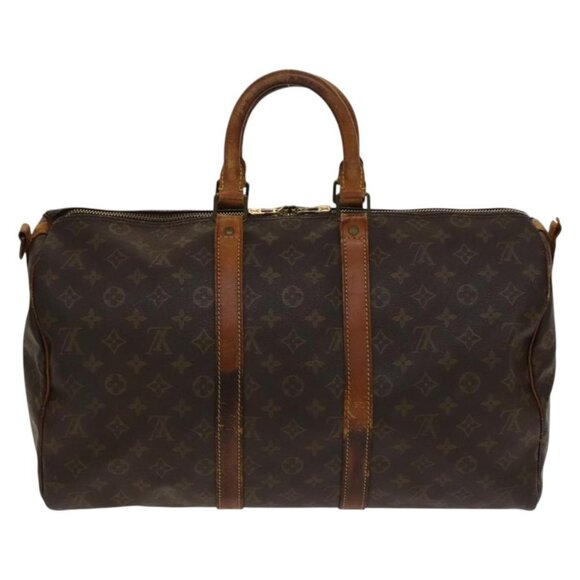 LOUIS VUITTON Monogram Keepall Bandouliere 45 Boston Bag - Picture 3 of 16